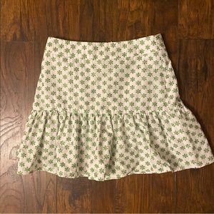 NWT Corey Lynn Calter Blair ruffle Mini skirt